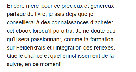 formation réflexes archaïques et rééducation sensorimotrice